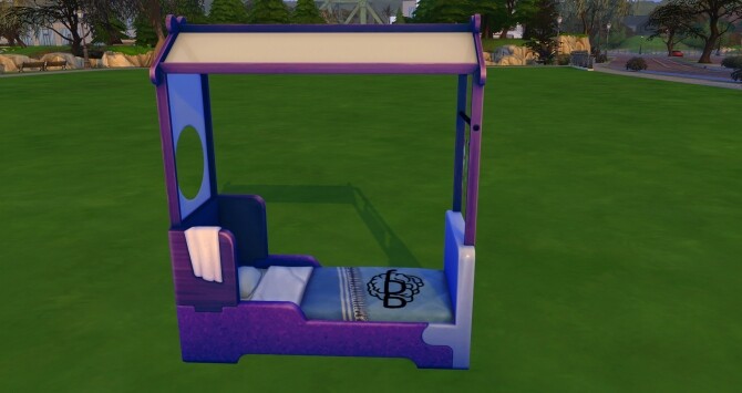 Sims 4 The Sanders toddler bed by sandersfan22 at Mod The Sims