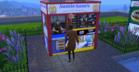 Auntie Anne’s coffee and pastry stand by ArLi1211 at Mod The Sims