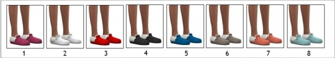 Sims 4 EF13 SLIPPERS at Sims4Sue