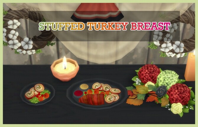 Sims 4 STUFFED TURKEY BREAST at Icemunmun