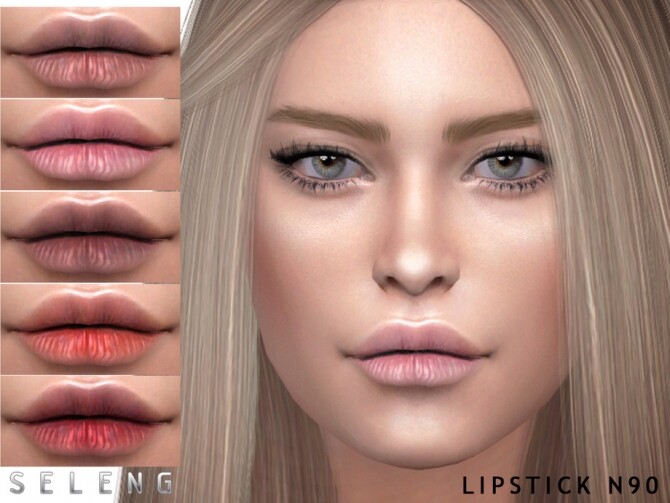 Sims 4 Lipstick N90 by Seleng at TSR