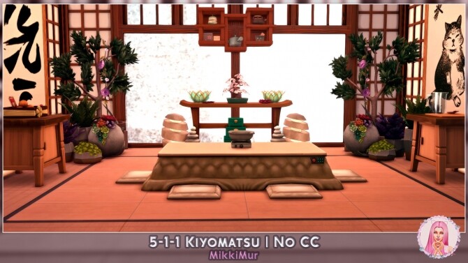 Sims 4 5 1 1 Kiyomatsu house at MikkiMur