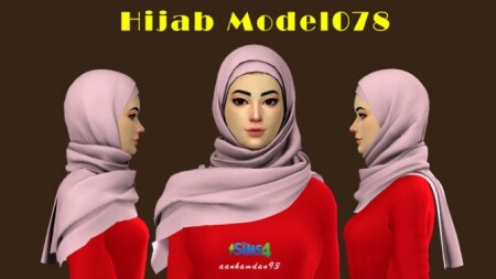 Hijab Model 078 & Hair 007 & Lenna Long dress at Aan Hamdan Simmer93