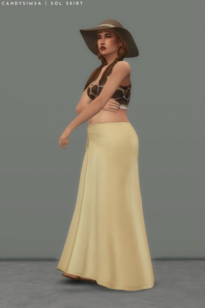Sims 4 SOL SKIRT at Candy Sims 4