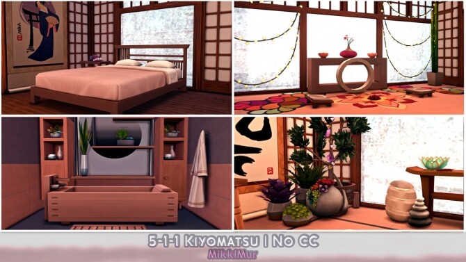 5-1-1 Kiyomatsu house at MikkiMur » Sims 4 Updates