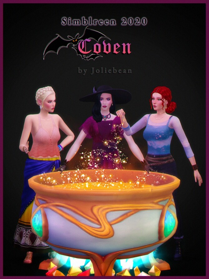 Sims 4 Coven Set Simblreen 2020 at Joliebean
