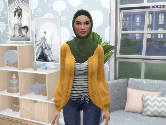 Sims 4 Eman Hussein by Mini Simmer at TSR