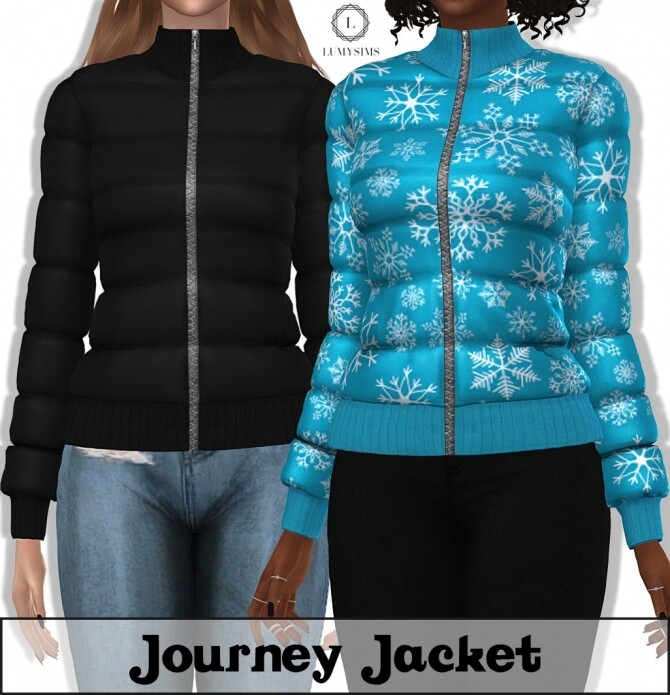 Sims 4 Journey Jacket at Lumy Sims