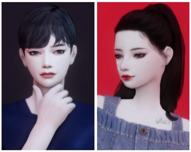 Sims Cheekbones Chin Preset 1 & Side Cheekbones Slider 1 at Kim Simjo » Sims 4 Updates