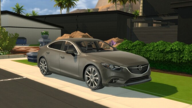 Sims 4 2012 Mazda 6 Sedan at Modern Crafter CC