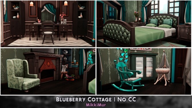 Sims 4 Blueberry Cottage at MikkiMur