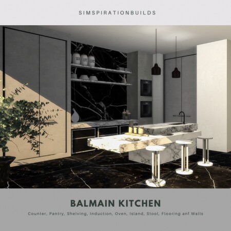 Balmain kitchen at Simspiration Builds