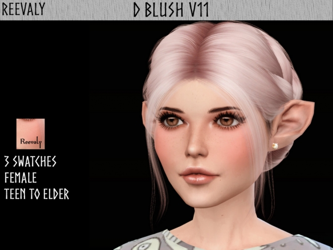 D Blush V11 By Reevaly At Tsr Sims 4 Updates