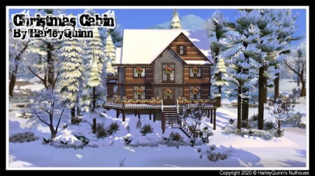 Christmas Cabin at Harley Quinn’s Nuthouse
