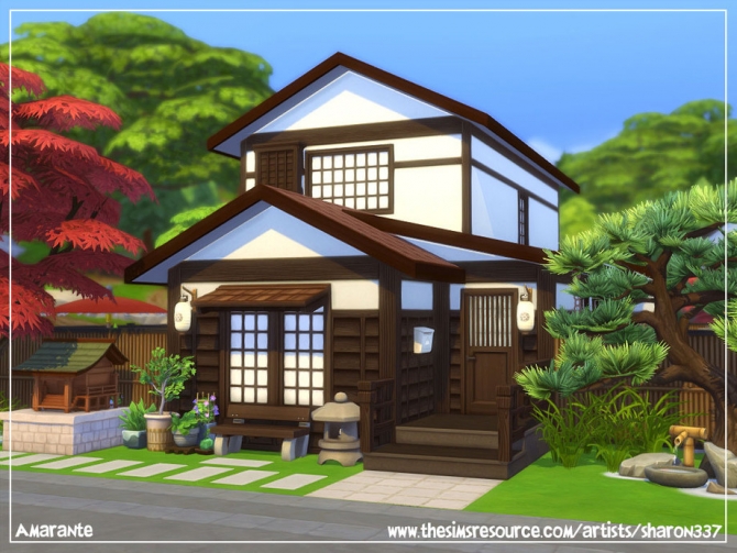 Amarante house by sharon337 at TSR » Sims 4 Updates