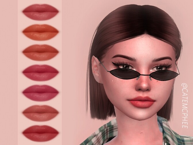 Sims 4 LS 06 Rachel Lipstick by catemcphee at TSR