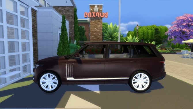 Sims 4 Range Rover SVAutobiography at LorySims