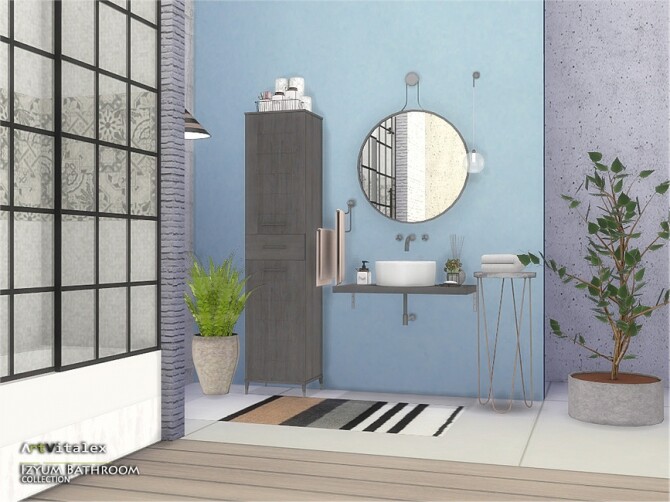 Sims 4 Izyum Bathroom by ArtVitalex at TSR