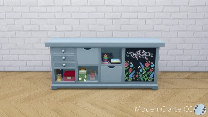 Sims 4 The Crafter’s Delight Hallway Table Recolour at Modern Crafter CC