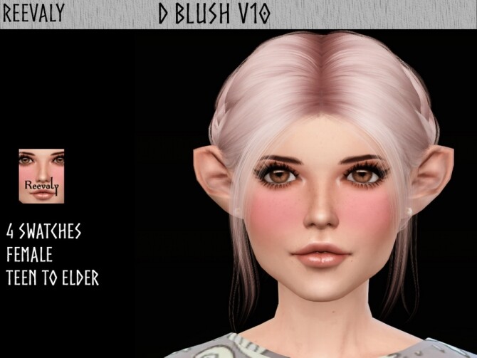 Sims 4 D Blush V10 by Reevaly at TSR