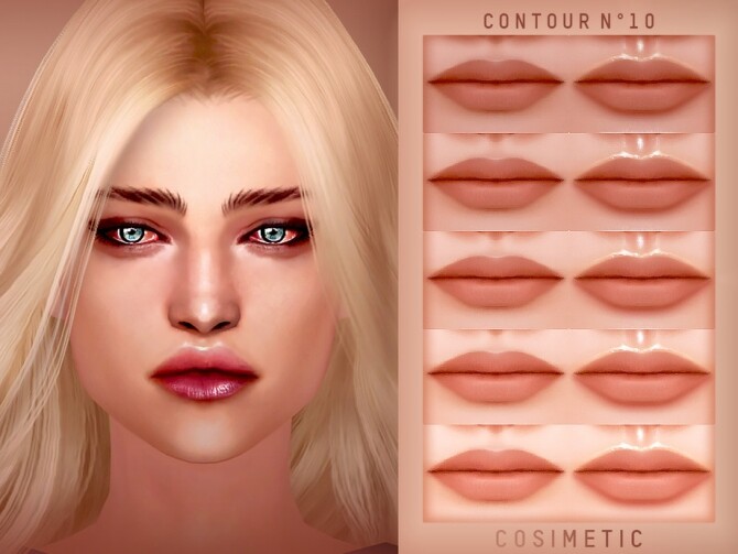 Sims 4 Contour N10 by cosimetic at TSR