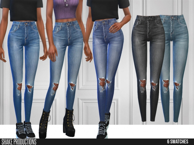576 Jeans by ShakeProductions at TSR » Sims 4 Updates