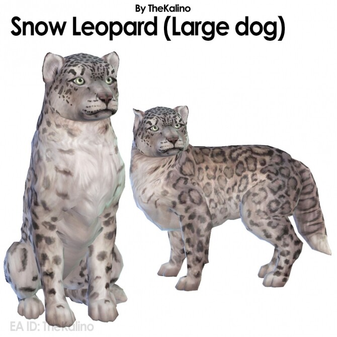Sims 4 Snow Leopard 2.0 at Kalino