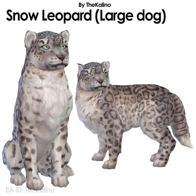 Snow Leopard 2.0 at Kalino » Sims 4 Updates