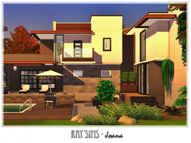 Sims 4 Joana house by Ray Sims at TSR
