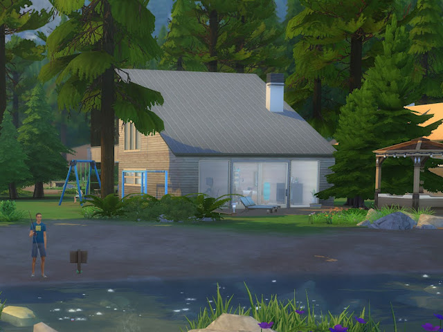 Sims 4 Borgenfjorden Cabin at KyriaT’s Sims 4 World