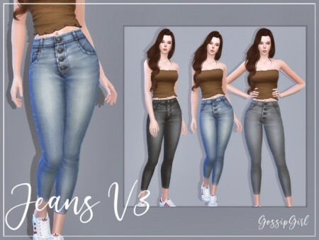 Jeans V3 by GossipGirl-S4 at TSR