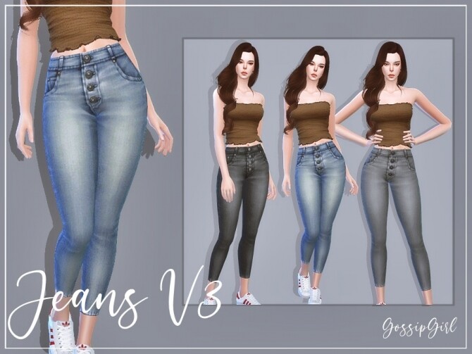 Sims 4 Jeans V3 by GossipGirl S4 at TSR