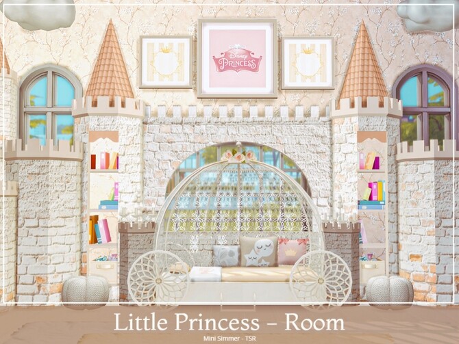 Sims 4 Little Princess room by Mini Simmer at TSR
