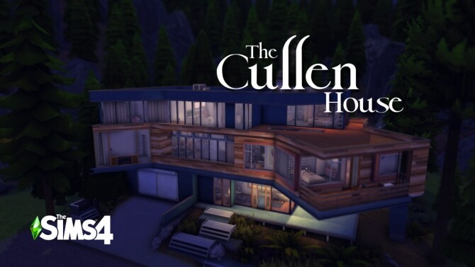 Sims 4 The Cullen house at RUSTIC SIMS