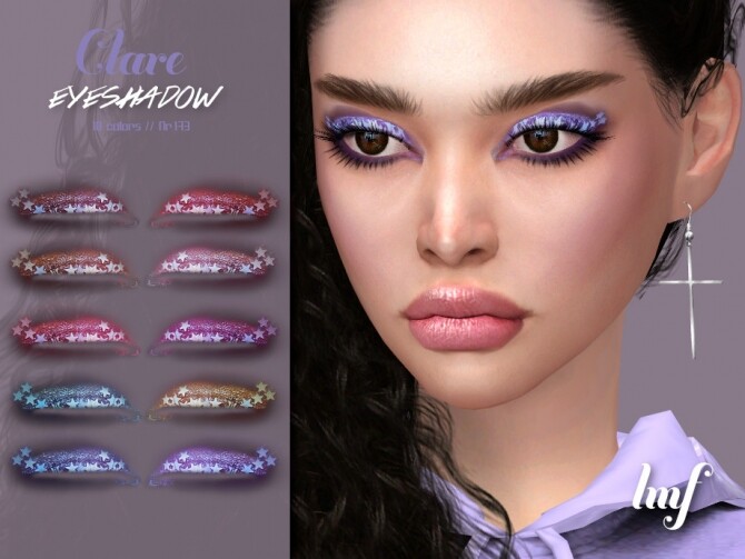 Sims 4 IMF Clare Eyeshadow N.173 by IzzieMcFire at TSR