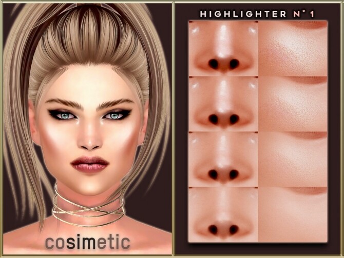 Sims 4 Highlighter N1 by cosimetic at TSR