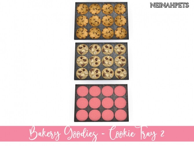 Sims 4 Bakery Goodies Decor Collection by neinahpets at TSR