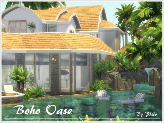 Sims 4 Boho Oase by philo at TSR