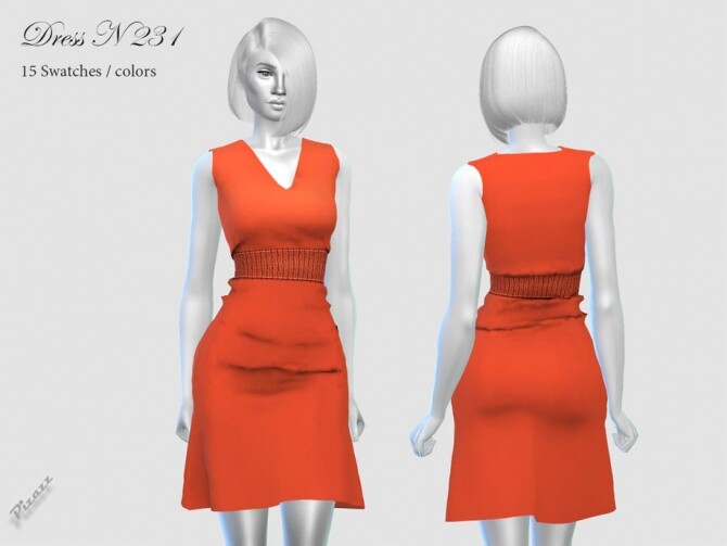 Sims 4 DRESS N 231 by pizazz at TSR