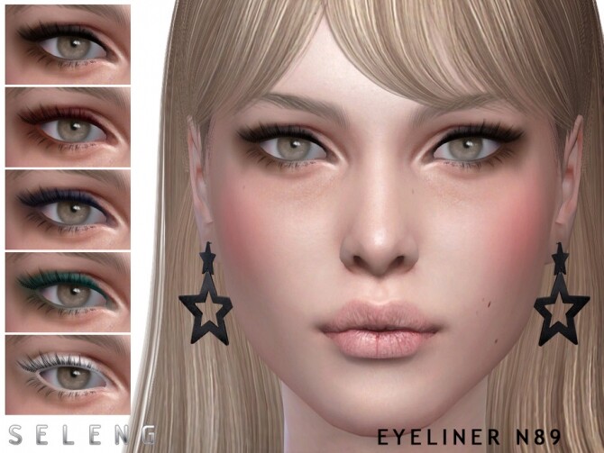 Sims 4 Eyeliner N89 by Seleng at TSR