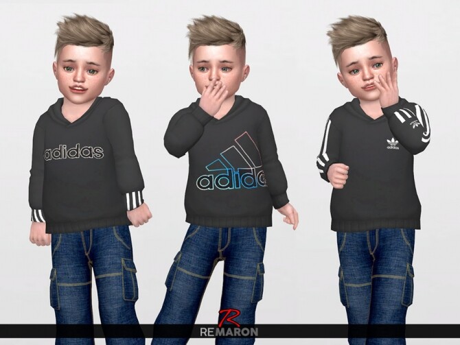 Sims 4 Hoodie for Toddler 01 by remaron at TSR