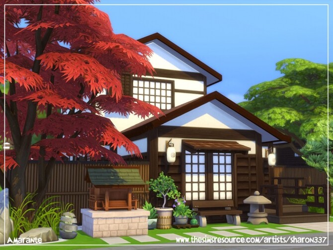 Amarante house by sharon337 at TSR » Sims 4 Updates