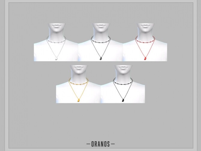 Sims 4 Boho Necklace by OranosTR at TSR
