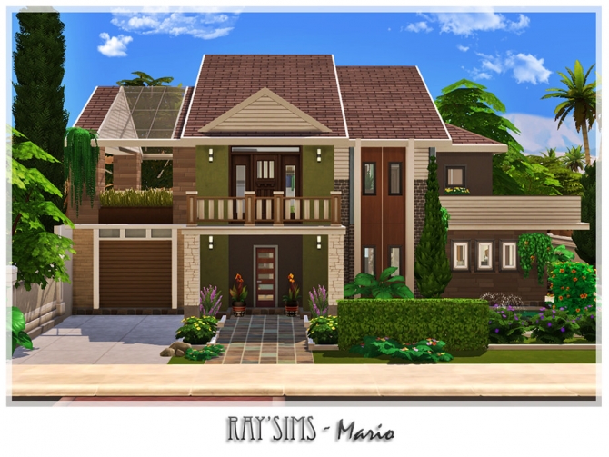 Mario house by Ray_Sims at TSR » Sims 4 Updates