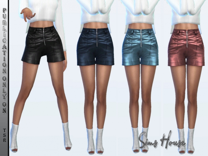 Sims 4 Leather Shorts