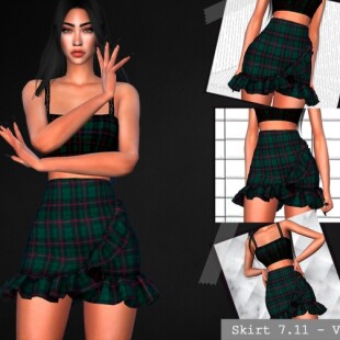 Mettalic Dress at Altea127 SimsVogue » Sims 4 Updates