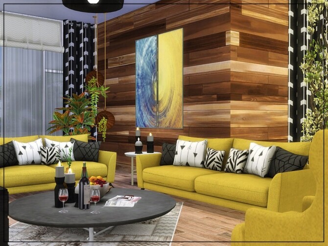 Sims 4 Moriana Livingroom by marychabb at TSR