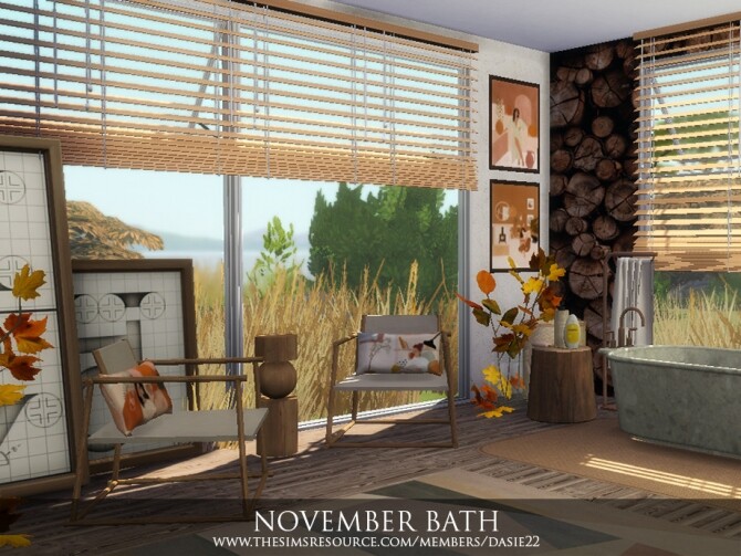 Sims 4 NOVEMBER BATH by dasie2 at TSR