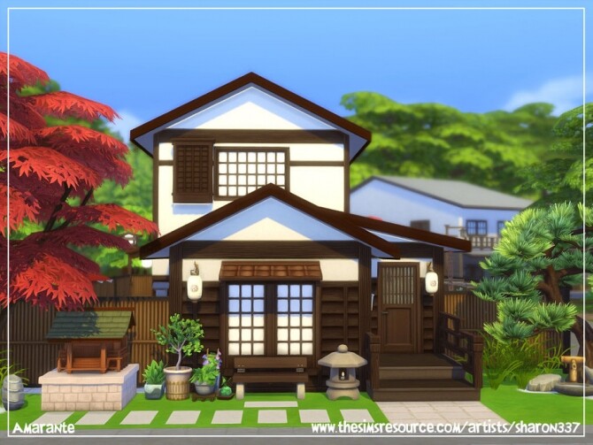 Sims 4 Amarante house by sharon337 at TSR