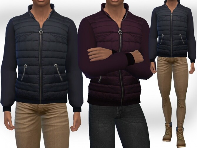 Sims 4 Puffer Jackets by Saliwa at TSR